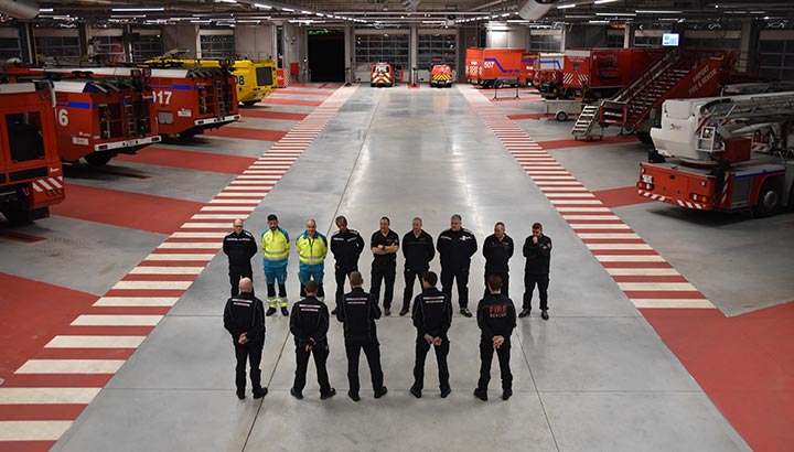 Twee ultramoderne en energiezuinige brandweerkazernes in gebruik genomen op Brussels Airport