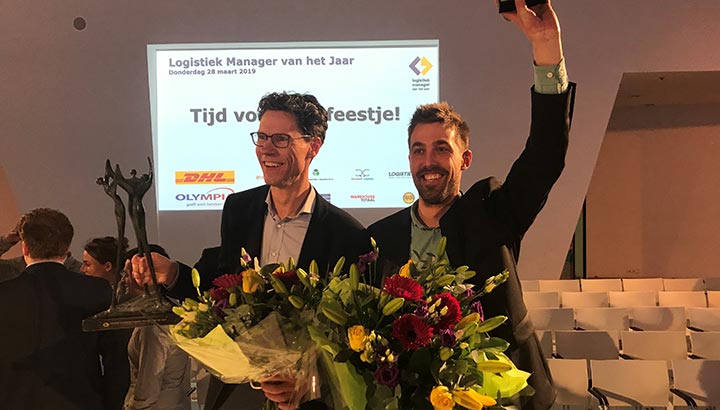 Nick Vreeswijk winnaar Jong Logistiek Talent 2019