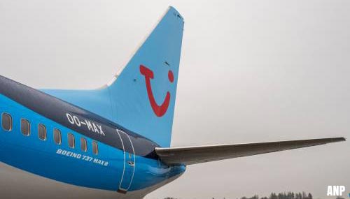 TUI houdt Boeing 737 MAX aan de grond