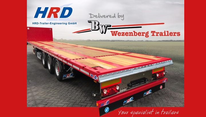 Wezenberg Trailers wordt importeur voor Nederland van HRD trailers