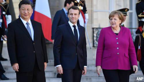 Macron: Europa moet met China samenwerken