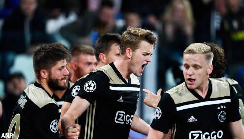 Ajax met winst op Juventus naar laatste vier in Champions League