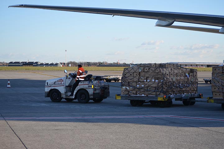 Vrachtvervoer daalt opnieuw op Brussels Airport