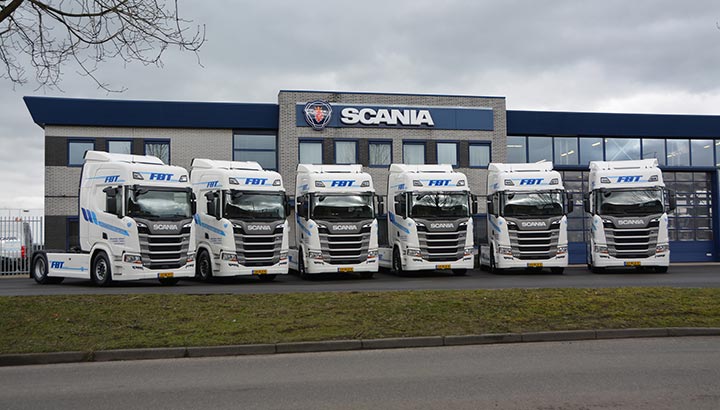 Fred Biskop Transport investeert in twaalf nieuwe Scania’s