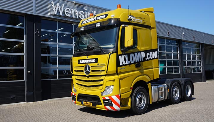 Klomp Transport Harderwijk na jaren weer terug bij Mercedes-Benz Trucks