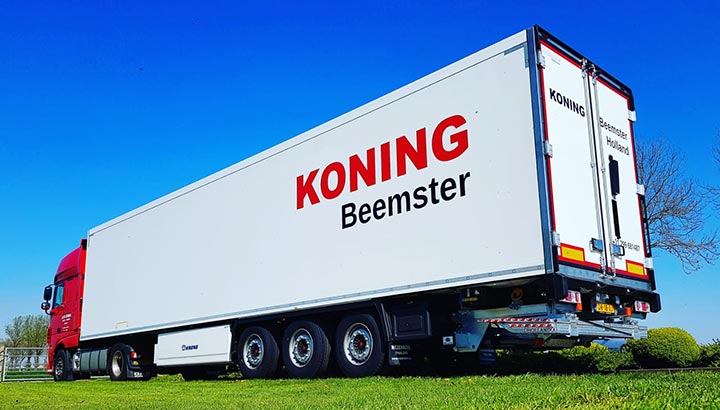 Koning Beemster kiest voor Wezenberg Polyester Krone trailer