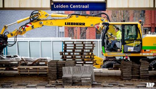 Werkzaamheden aan spoor bij Leiden afgerond