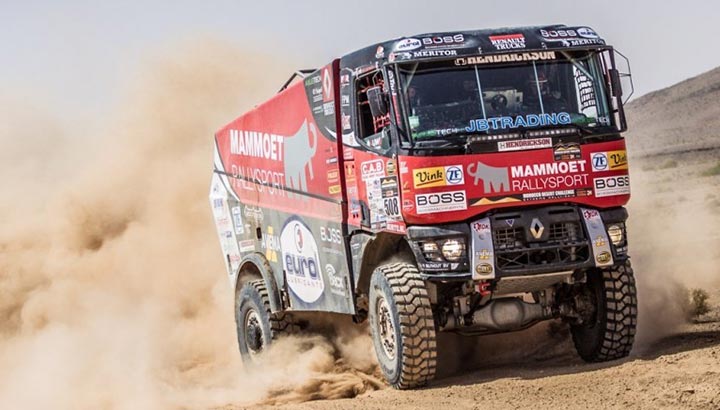Mammoet Rallysport stabiel in Morocco Desert Challenge