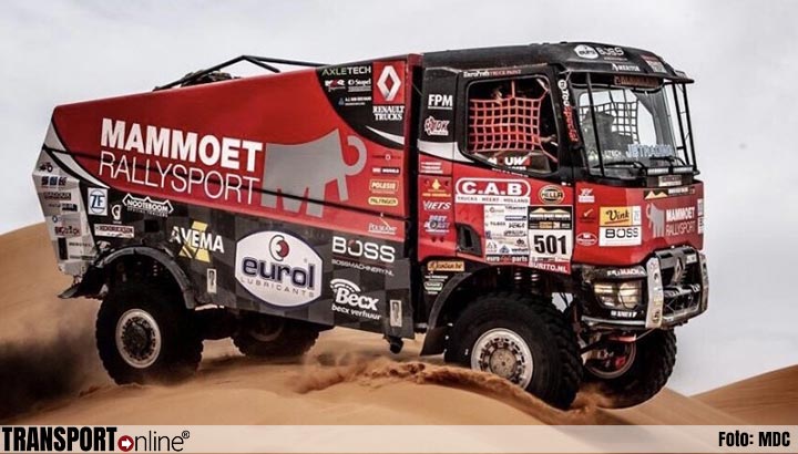 Mammoet Rallysport rukt op naar tweede plaats in Marokko