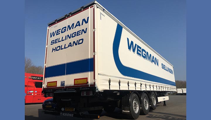 Drie nieuwe trailers voor Wegman Transport Sellingen