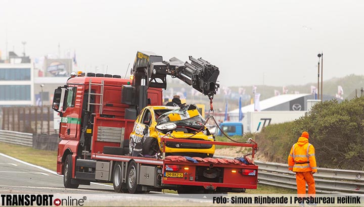 Ook Romy Monteiro crasht tijdens Jumbo Racedagen [+foto]