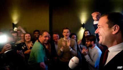 PvdA euforisch na verrassende overwinning