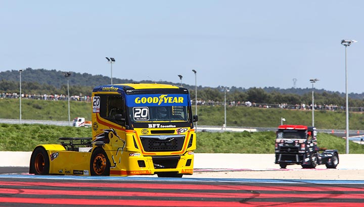 Goodyear en FIA European Truck Racing Championship trappen 2019 seizoen af 