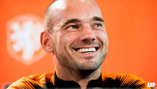 Wesley Sneijder is geridderd tot Ridder in de Orde van Oranje-Nassau