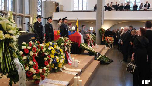 Vermoorde Duitse politicus Lübcke begraven