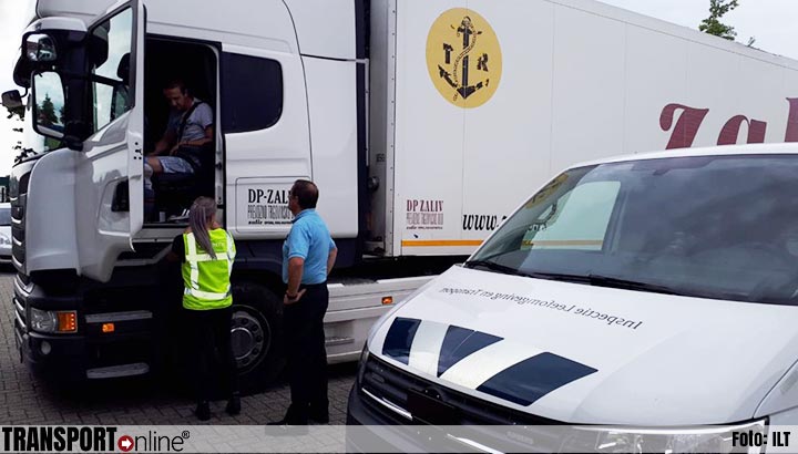 Meer dan een derde gecontroleerde vrachtwagens in overtreding tijdens Benelux-controle