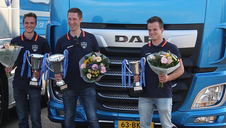 Christian Wesselius wint Nationale Daf Driver Challenge 2019
