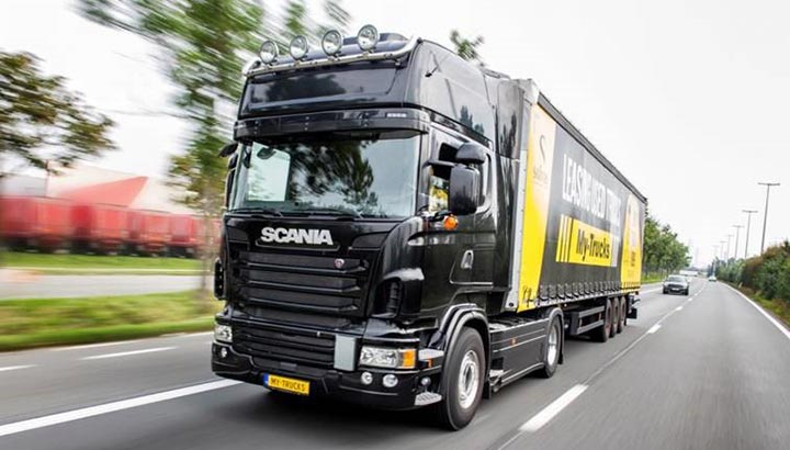 Van startup naar Europees marktleider: My-Trucks stuurt 1000ste vrachtwagen de weg op