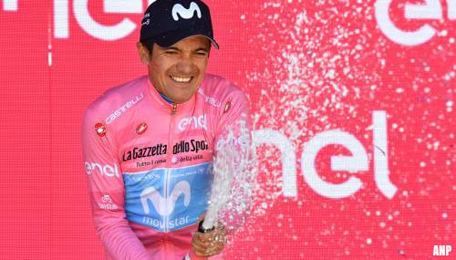 Richard Carapaz wint Giro, slotrit voor Haga