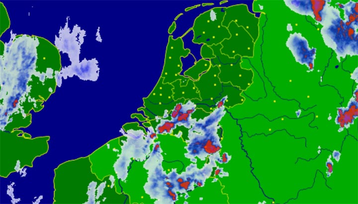 KNMI trekt code oranje voor Noord-Brabant in [+video]