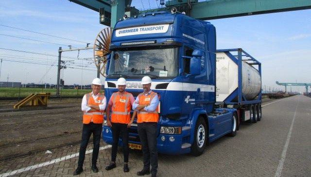 PortShuttle en RSC Rotterdam helpen transporteur Overmeer vrachtritten te reduceren