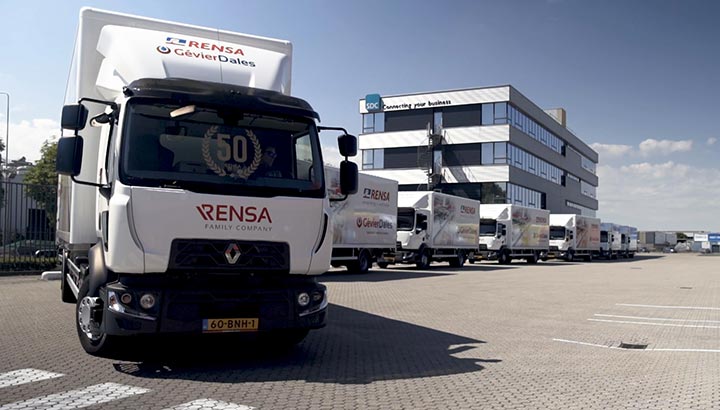 Vijftigste Renault-Truck voor Rensa Family Company rijdt op HVO