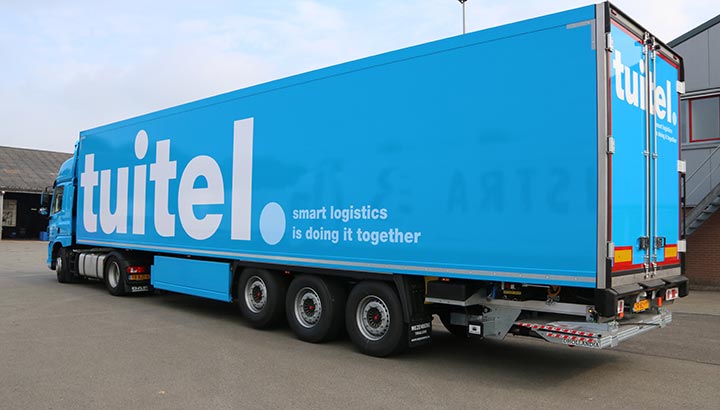 Tuitel - Smart Logistics kiest opnieuw voor Wezenberg Polyester Krone koeloplegger