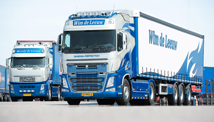 Nieuwe Volvo FH voor Wim de Leeuw Transport vof