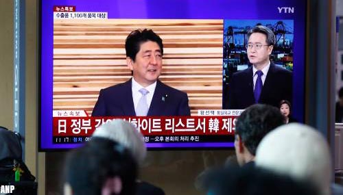 Handelsoorlog Japan en Zuid-Korea escaleert