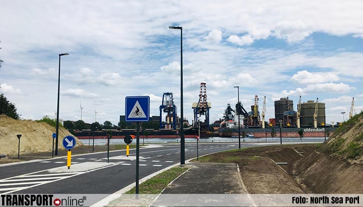 Nieuwe havenweg houdt vrachtverkeer uit dorpskern Rieme in North Sea Port