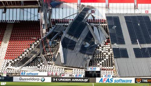 AFAS Stadion Alkmaar voorlopig niet toegankelijk