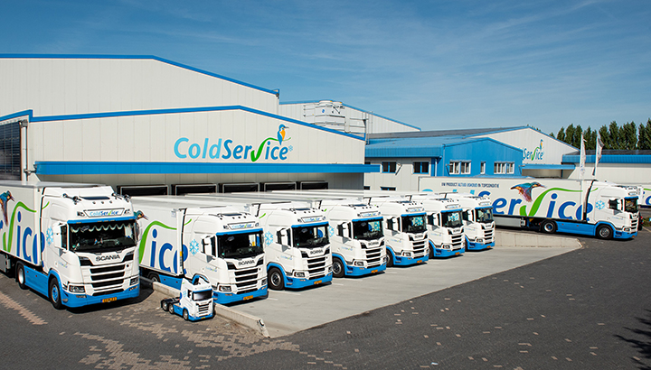 Acht nieuwe Scania's voor Coldservice Veghel