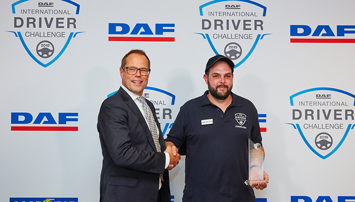Belgische Peter Jacobs wint International DAF Driver Challenge 2019