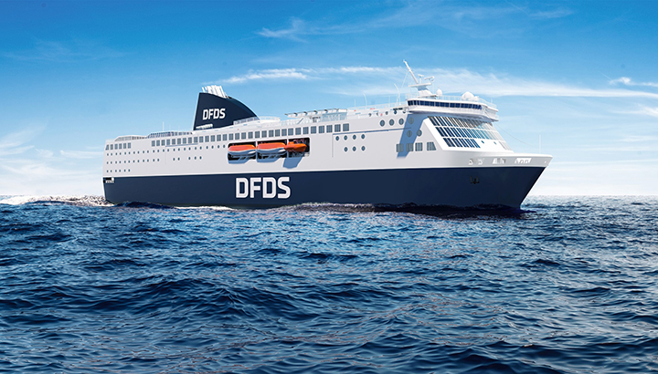 Twee nieuwe schepen op lijn Amsterdam-Newcastle voor DFDS
