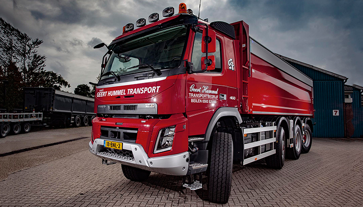 Volvo FMX 8x8 voor Geert Hummel Transport en Grondwerken