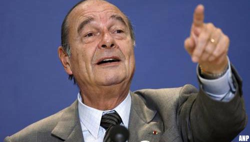 Franse oud-president Jacques Chirac overleden