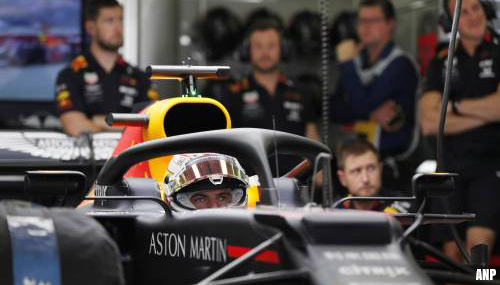 Max Verstappen start als negende in GP van Rusland