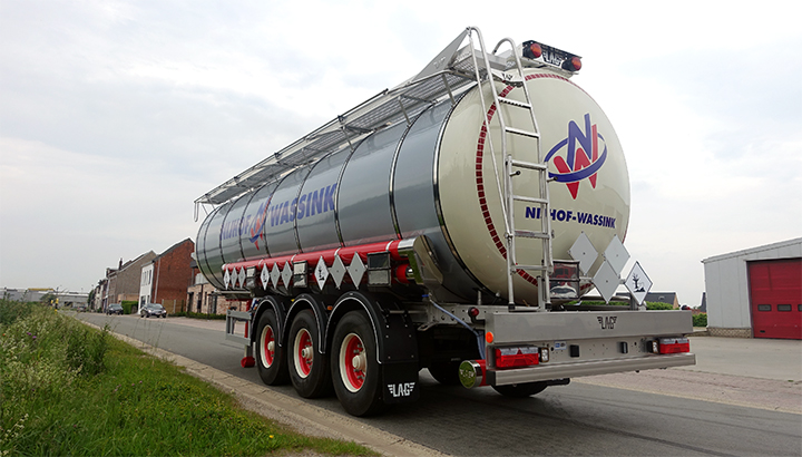 Nijhof-Wassink kiest voor LAG RVS tankwagens