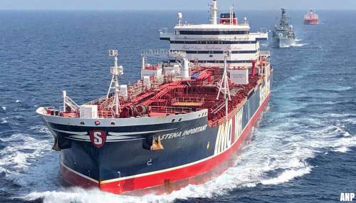 Bemanningsleden tanker Stena Impero aangekomen in Dubai