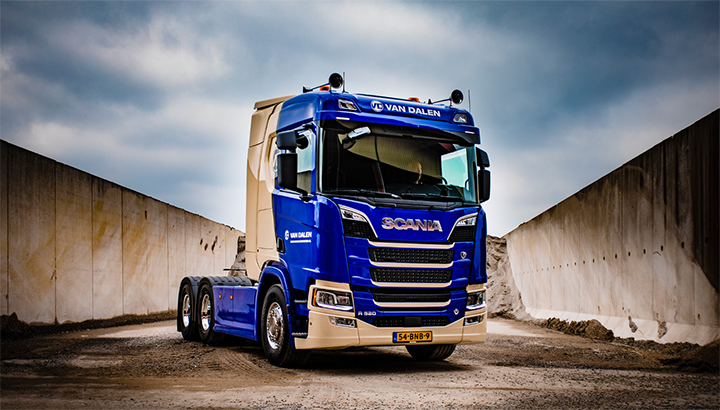 Drie nieuwe Scania's voor Van Dalen