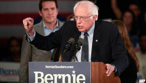 'Bernie Sanders aan de leiding in voorverkiezing Iowa'