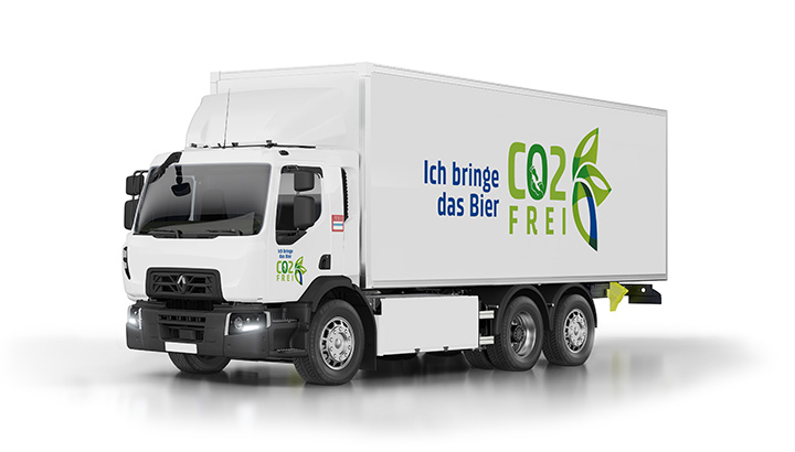 Renault Trucks levert twintig elektrische vrachtwagens aan de Carlsberg Groep