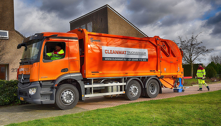 Nieuwe Actros voor Clean Mat Truckverhuur