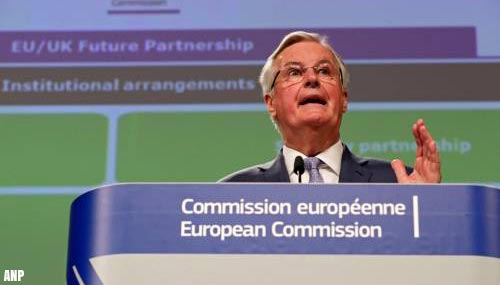 Barnier: sleutel vrijhandelsakkoord bij Johnson