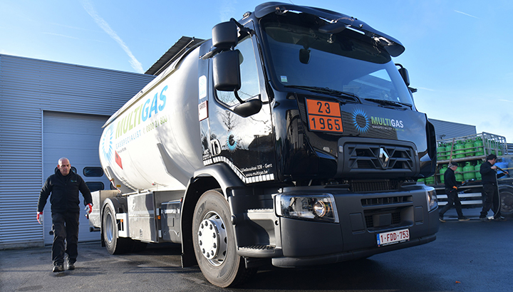 Multigas kiest opnieuw voor Renault Trucks met een D19 Wide P4x2 met gastank
