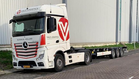 Nieuw containerchassis voor Vale Logistics