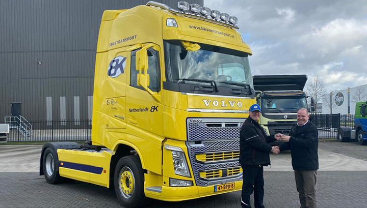 Eerste Volvo 500 FH I-Save voor BK Pharma Logistics