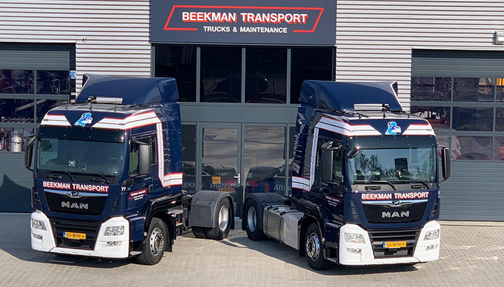 Twee nieuwe MAN TGS voor Beekman Transport