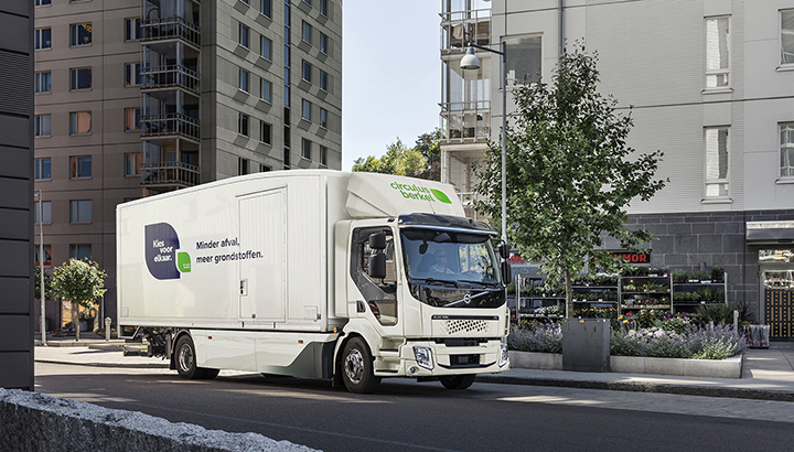 Circulus-Berkel zet stap richting zero-emissie met Volvo FL Electric bakwagen