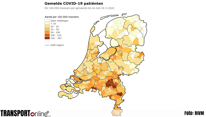 63 doden door coronavirus in Nederland in afgelopen 24 uur, 811 nieuwe besmettingen
